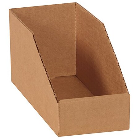 Bsc Preferred 4 x 9 x 4-1/2'' Kraft Bin Boxes, 50PK BUY00024419